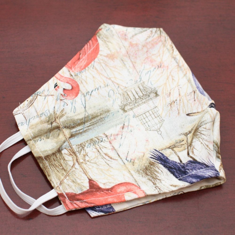 3 Pack 100% doubled cotton masks - Picture 4 of 6
